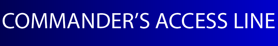 Commander's Access Line Graphic